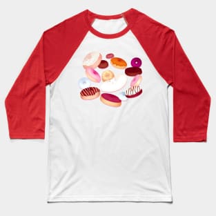 Donuts Baseball T-Shirt